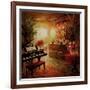 Illuminated Lounge-Foxwell-Framed Art Print