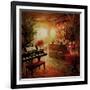 Illuminated Lounge-Foxwell-Framed Art Print