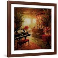 Illuminated Lounge-Foxwell-Framed Art Print