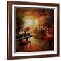 Illuminated Lounge-Foxwell-Framed Art Print