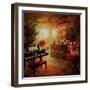 Illuminated Lounge-Foxwell-Framed Art Print