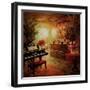 Illuminated Lounge-Foxwell-Framed Art Print