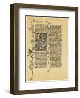 Illuminated Manuscript Known as the Wenzelbibel-null-Framed Photographic Print