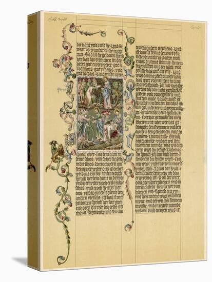 Illuminated Manuscript Known as the Wenzelbibel-null-Stretched Canvas