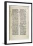 Illuminated Manuscript of the Georgian-Language Gospels, Between 1201 and 1300-null-Framed Giclee Print