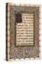 'Illuminated manuscript to illustrate Walter Scott's The Talisman', c1830-Sangorski and Sutcliffe-Stretched Canvas