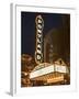 Illuminated Marquee of the Arlene Schnitzer Auditorium, Portland, Oregon, USA-William Sutton-Framed Premium Photographic Print