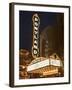 Illuminated Marquee of the Arlene Schnitzer Auditorium, Portland, Oregon, USA-William Sutton-Framed Premium Photographic Print