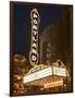 Illuminated Marquee of the Arlene Schnitzer Auditorium, Portland, Oregon, USA-William Sutton-Framed Photographic Print