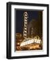 Illuminated Marquee of the Arlene Schnitzer Auditorium, Portland, Oregon, USA-William Sutton-Framed Photographic Print