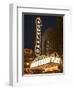 Illuminated Marquee of the Arlene Schnitzer Auditorium, Portland, Oregon, USA-William Sutton-Framed Photographic Print