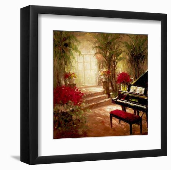 Illuminated Music Room-Foxwell-Framed Art Print