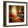 Illuminated Music Room-Foxwell-Framed Art Print