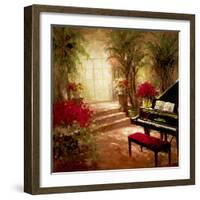 Illuminated Music Room-Foxwell-Framed Art Print