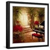 Illuminated Music Room-Foxwell-Framed Art Print