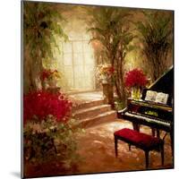 Illuminated Music Room-Foxwell-Mounted Art Print