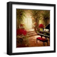 Illuminated Music Room-Foxwell-Framed Art Print