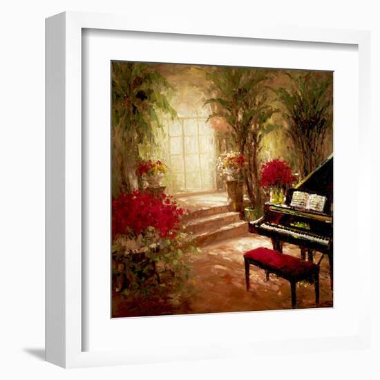 Illuminated Music Room-Foxwell-Framed Art Print