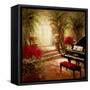 Illuminated Music Room-Foxwell-Framed Stretched Canvas
