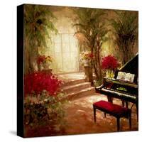 Illuminated Music Room-Foxwell-Stretched Canvas
