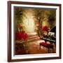 Illuminated Music Room-Foxwell-Framed Art Print