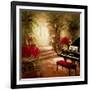 Illuminated Music Room-Foxwell-Framed Art Print