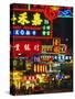 Illuminated Neon Street Signs, Nathan Road in Tsimshatsui, Hong Kong-Gavin Hellier-Stretched Canvas