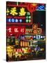 Illuminated Neon Street Signs, Nathan Road in Tsimshatsui, Hong Kong-Gavin Hellier-Stretched Canvas