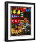 Illuminated Neon Street Signs, Nathan Road in Tsimshatsui, Hong Kong-Gavin Hellier-Framed Photographic Print