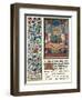 Illuminated Page, with Bordering, C1480-Jean Froissart-Framed Giclee Print