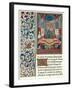 Illuminated Page, with Bordering, C1480-Jean Froissart-Framed Giclee Print