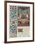 Illuminated Page, with Bordering, C1480-Jean Froissart-Framed Giclee Print