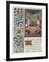 Illuminated Page, with Bordering, C1480-Jean Froissart-Framed Giclee Print