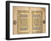 Illuminated Pages from a Koran Manuscript, Il-Khanid Mameluke School-null-Framed Giclee Print