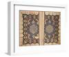 Illuminated Pages of a Koran Manuscript, Il-Khanid Mameluke School-null-Framed Giclee Print