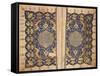 Illuminated Pages of a Koran Manuscript, Il-Khanid Mameluke School-null-Framed Stretched Canvas