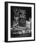 Illuminated Sign for Haig and Haig Whiskey, New York City, January 6, 1917-William Davis Hassler-Framed Photographic Print
