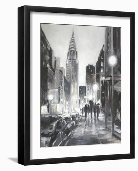 Illuminated Streets II-Ethan Harper-Framed Art Print