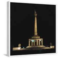 Illuminated Structure-null-Framed Photographic Print