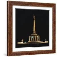 Illuminated Structure-null-Framed Photographic Print