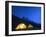 Illuminated Tents at Island Peak Base Camp, Sagarmatha National Park, Himalayas-Christian Kober-Framed Photographic Print