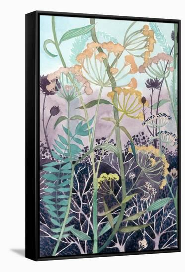 Illuminated Wildflowers I-Grace Popp-Framed Stretched Canvas