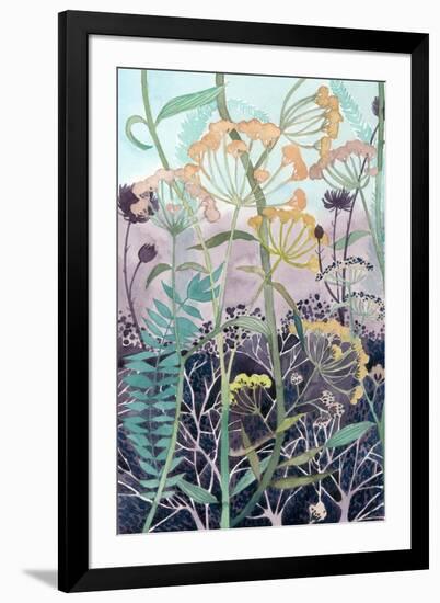 Illuminated Wildflowers I-Grace Popp-Framed Art Print