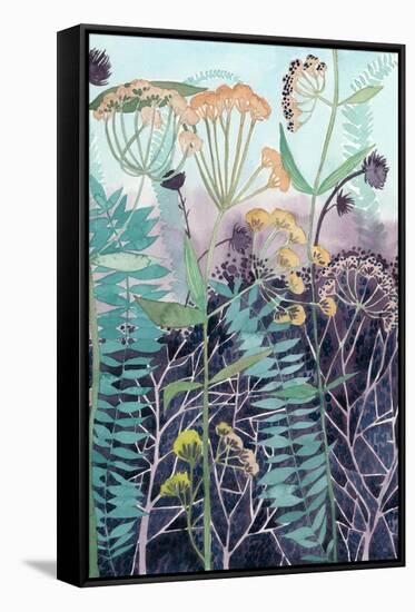 Illuminated Wildflowers II-Grace Popp-Framed Stretched Canvas