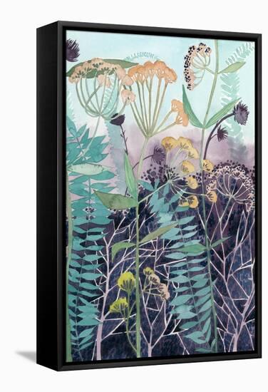 Illuminated Wildflowers II-Grace Popp-Framed Stretched Canvas