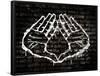 Illuminati Hand Sign Graffiti-null-Framed Poster