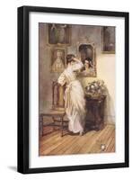 Illuminating.....The Dusky Mirror-Hugh Thomson-Framed Giclee Print