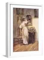 Illuminating.....The Dusky Mirror-Hugh Thomson-Framed Giclee Print