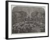 Illumination and Fireworks at Versailles in Honour of the King Consort of Spain-null-Framed Giclee Print