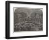 Illumination and Fireworks at Versailles in Honour of the King Consort of Spain-null-Framed Giclee Print